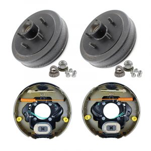 10" Electric Trailer Brake Kit Drum and Backing Plate Caravan Set