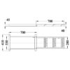 Pullout Ladder 3 Steps 410 x 700mm