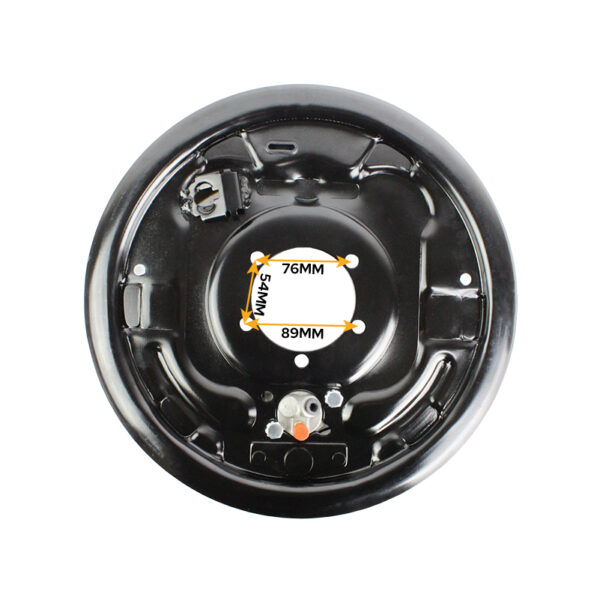 12" Hydraulic Backing Plate Left Hand Side